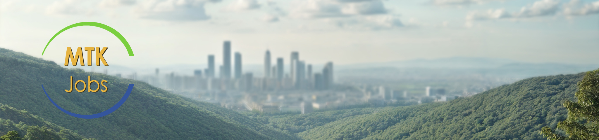Blick aus dem Taunus in die Rhein-Main Region